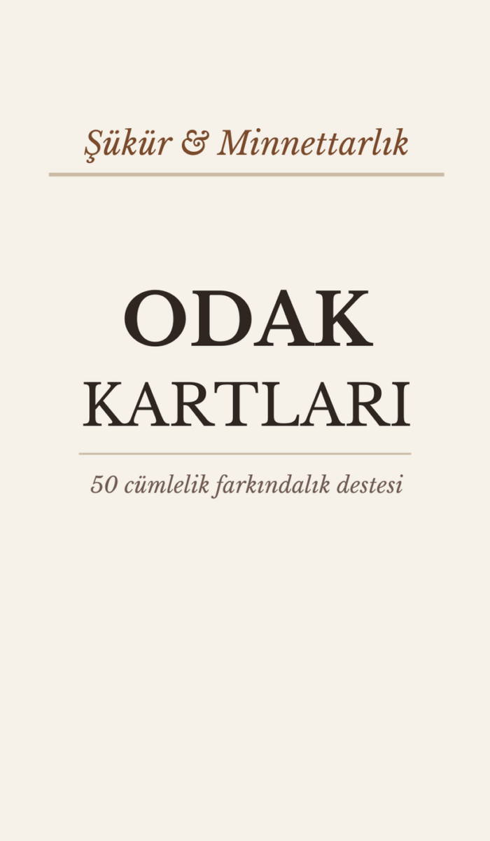 odak kartları